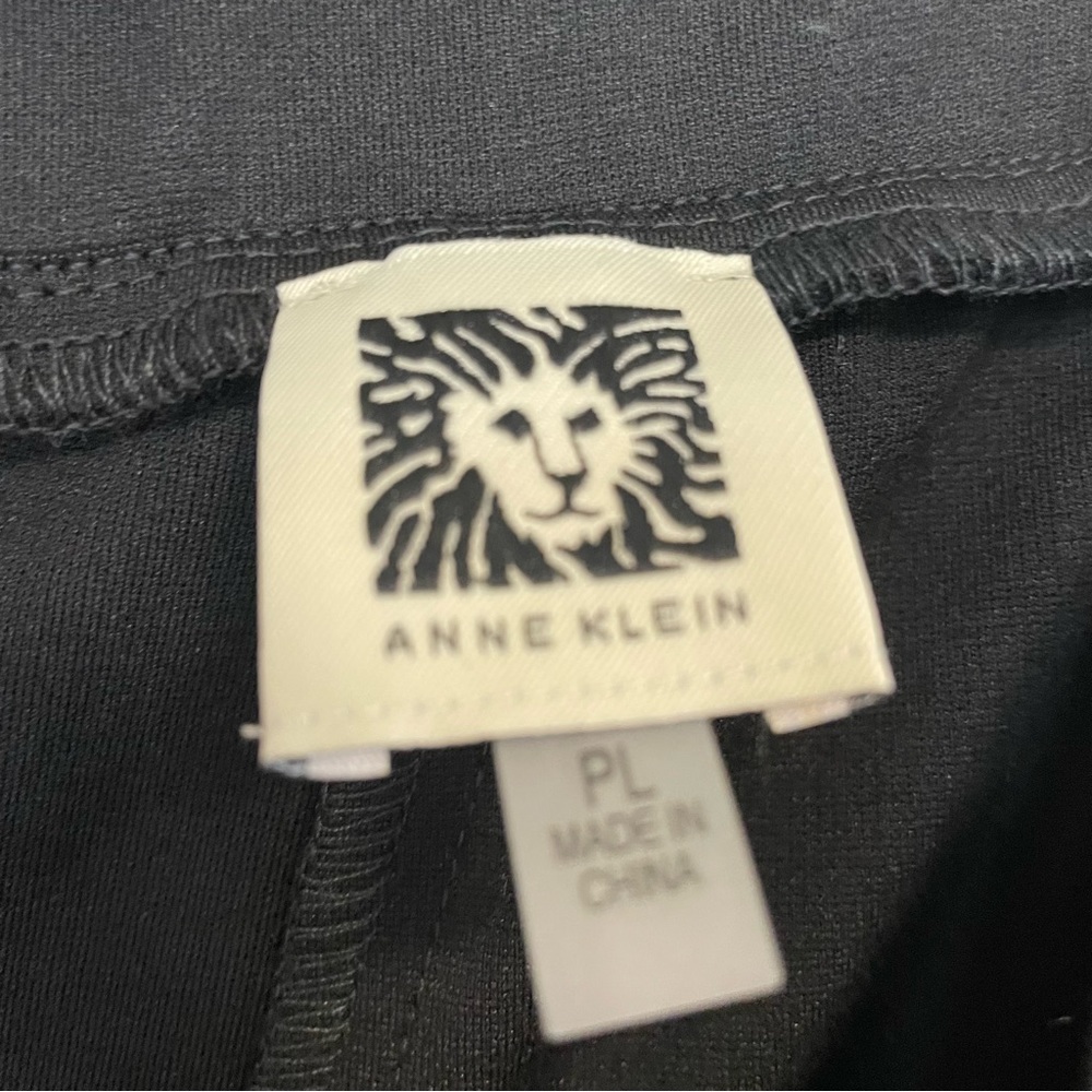 COPY - Anne Klein Dress Business Casual stretch Pants Petite Large Gold accented - Picture 3 of 6